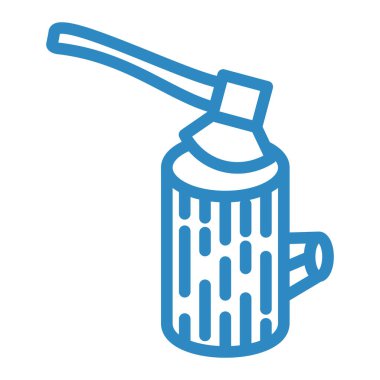 Balta simgesinin vektör illüstrasyonu