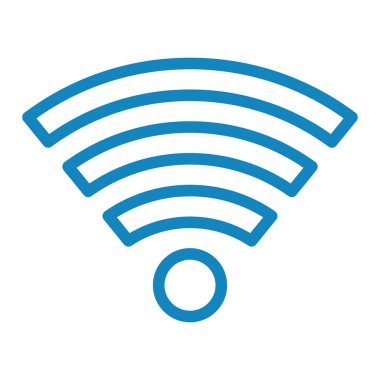 wifi simgesi vektör illüstrasyonu