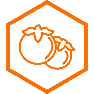 Gıda simgesinin vektör illüstrasyonu