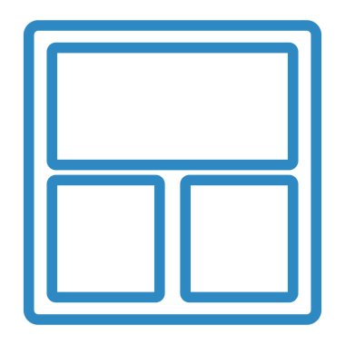 Modern b 'nin vektör illüstrasyonu eksik simgesi