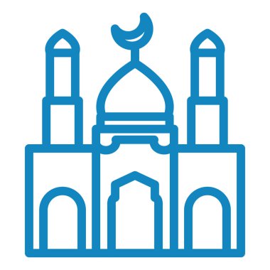 Cami. Web simgesi basit tasarım