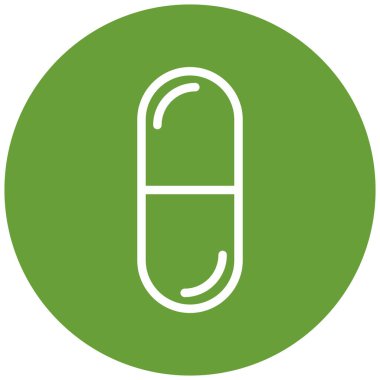 Hap. Web simgesi basit illüstrasyon