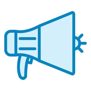 Konuşmacı. Web simgesi basit tasarım 