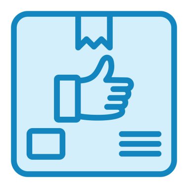 Ürün simgesi, vektör illüstrasyonu gibi