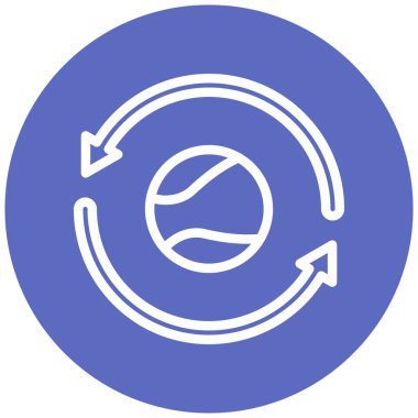 seo modern simgesinin vektör illüstrasyonu