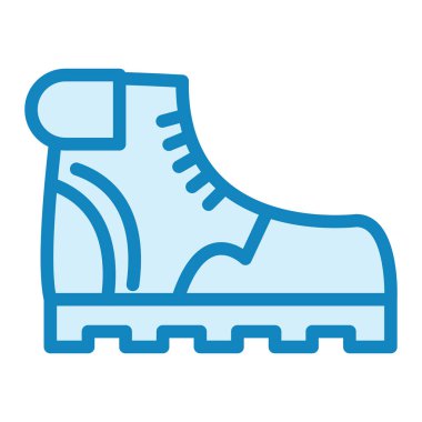 Çizmeler. Web simgesi basit illüstrasyon 