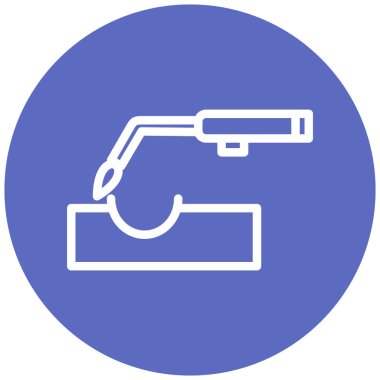 Yapı ve onarım simgesinin vektör illüstrasyonu