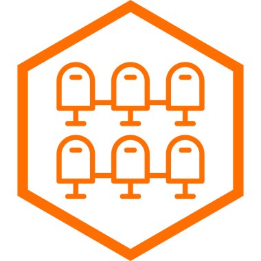 Modern b 'nin vektör illüstrasyonu eksik simgesi