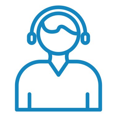 Müşteri desteği. Web simgesi