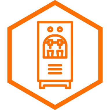 Modern b 'nin vektör illüstrasyonu eksik simgesi