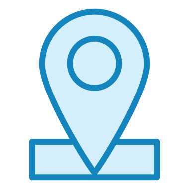 Yer tutucu. Web simgesi basit illüstrasyon 