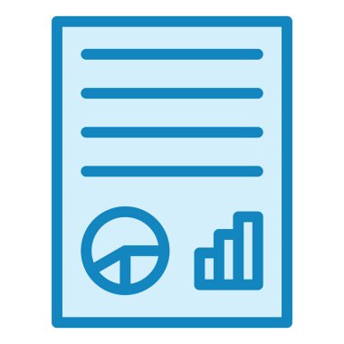 Modern simge vektör illüstrasyonunu rapor et