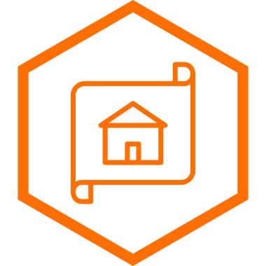 ev simgesi vektör illüstrasyonu