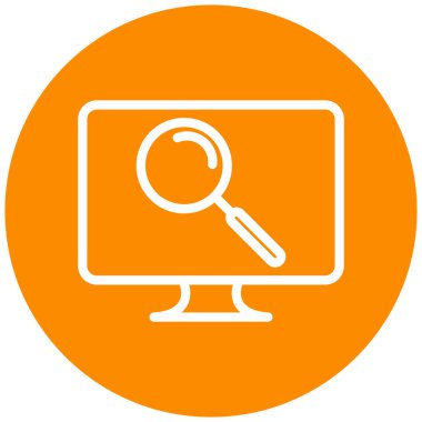 vektör seo simgesi modern basit tasarım