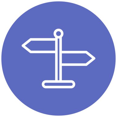 Yön oku. Basit resimleme