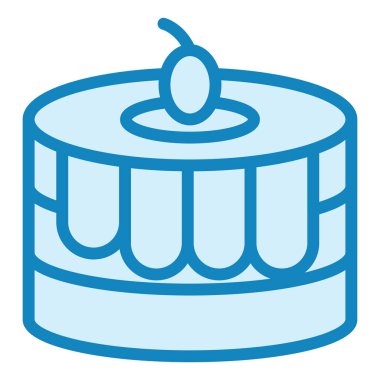 Gözleme. Web simgesi basit illüstrasyon 