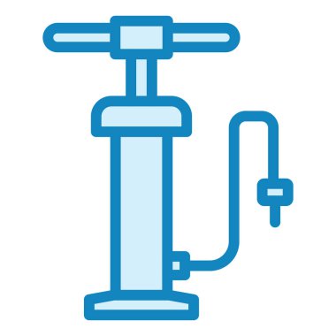 Hava pompası. Basit resimleme