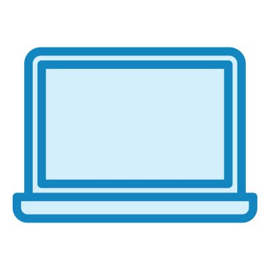 Bilgisayar. Web simgesi basit tasarım