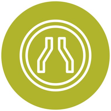 Bir b eksikliği simgesinin vektör çizimi