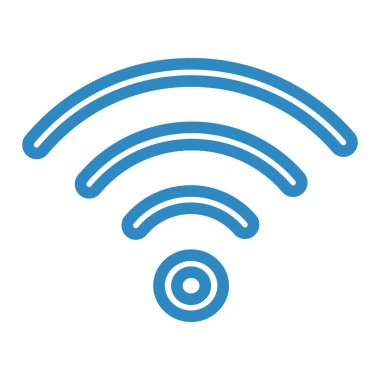 wifi modern ikon vektör çizimi