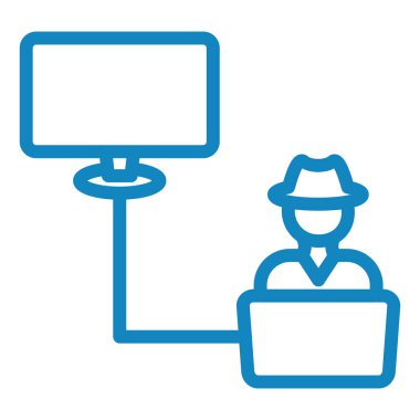 seo modern simgesinin vektör illüstrasyonu