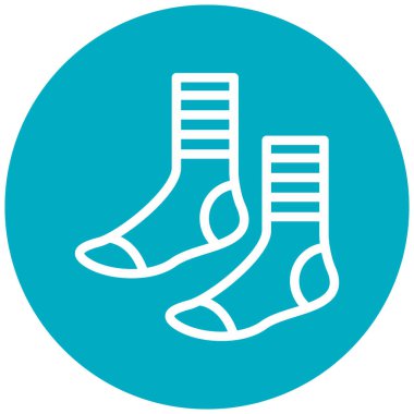 Bir bot simgesinin vektör illüstrasyonu