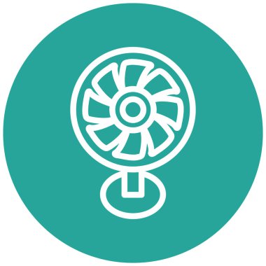 Hayran. Web simgesi basit illüstrasyon