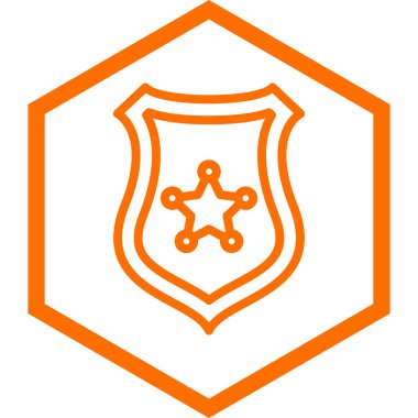 modaya uygun biçimde izole edilmiş arkaplan simgesi