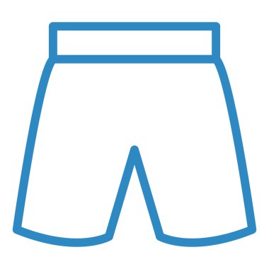 Şort. Web simgesi basit illüstrasyon