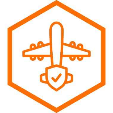 Uçak. Web simgesi basit tasarım