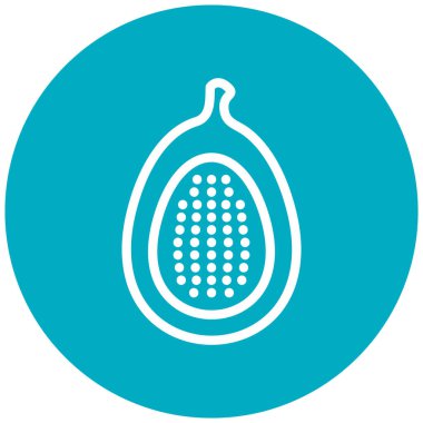 meyve modern ikon vektör illüstrasyonu