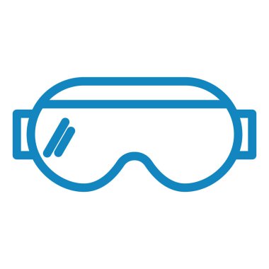 Dalış maskesi. Basit tasarım