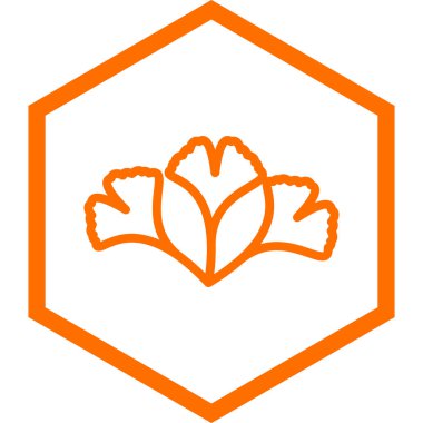 çiçek vektör simgesi modern basit illüstrasyon