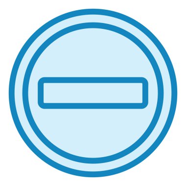 Girdi modern simge vektör illüstrasyonu yok  