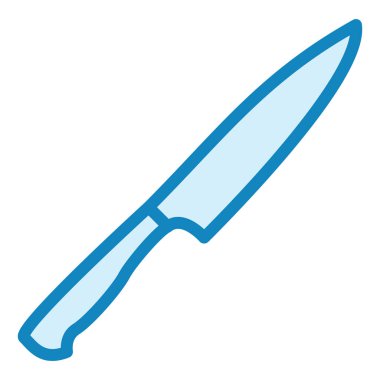 Bıçak. Web simgesi basit illüstrasyon