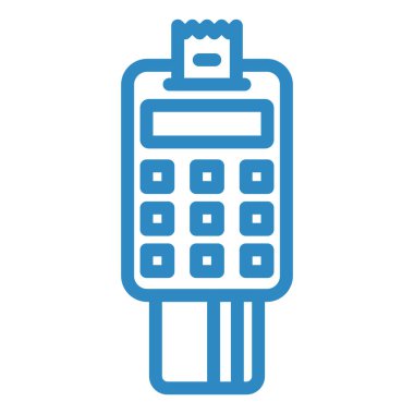 ATM makine simgesi. Web için kredi kartı vektör simgelerinin özet çizimi