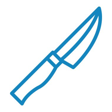 bıçak simgesi vektör illüstrasyonu