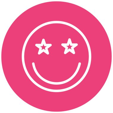 emoji. Web simgesi basit illüstrasyon