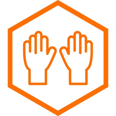 el simgesinin vektör illüstrasyonu