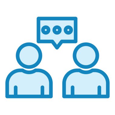 İletişim. Web simgesi vektör illüstrasyonu 