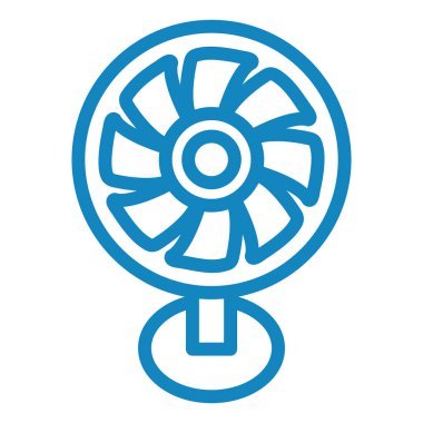 fan simgesi vektör illüstrasyonu