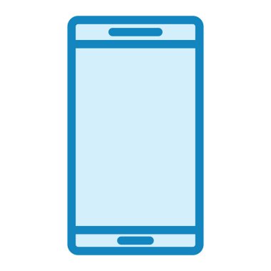 Akıllı telefon. Web simgesi basit illüstrasyon