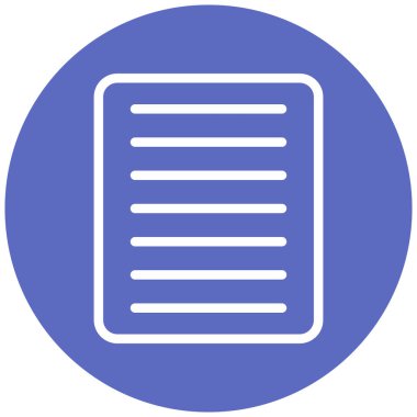 Kitap. Web simgesi basit illüstrasyon