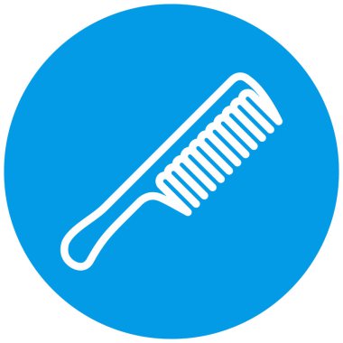 tarak vektör simgesi modern basit illüstrasyon