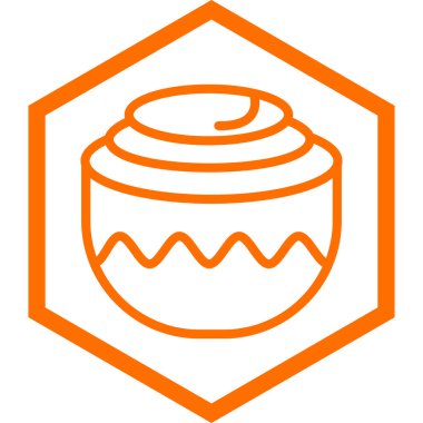 turuncu bal vektörü illüstrasyonu