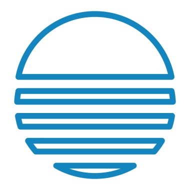 fast food. Basit tasarım