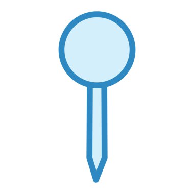 pin simgesi vektör illüstrasyonu