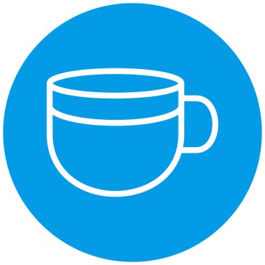 Kupa simgesi, vektör illüstrasyonu