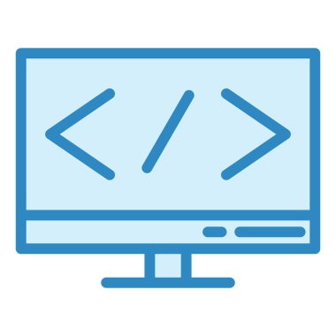 Yazılım simgesi, vektör illüstrasyonu