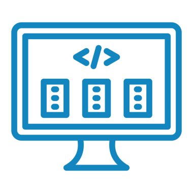 seo modern simgesinin vektör illüstrasyonu